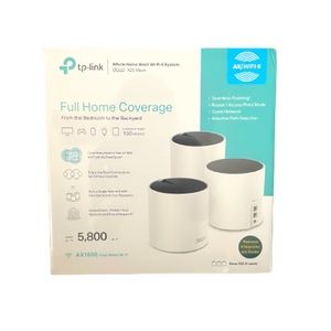 TP-Link Deco Dual-Band Whole Home Mesh Wi-Fi 6 System White